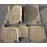 Коврики кожаные 3D в салон Toyota Land Cruiser 2010-2015 г.в. (Бежевый)