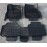 Коврики кожаные 3D в салон Toyota Highlander 2009-2015 г.в. (Черный)