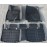 Коврики кожаные 3D в салон Toyota Rav4 2009-2013 г.в. (Черный)