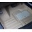 Коврики кожаные 3D в салон Audi A4 2010-2014 г.в. (Бежевый)